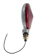 Grote Thin-Line Zinc Die-Cast Single-Face Lam Red, Baked Aluminum Finish 55232 Grote Thin-Line Zinc Die-Cast Single-Face Lam Red, Baked Aluminum Finish 55232
