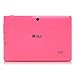 iRULU eXpro X1 7 Inch Google Android Tablet PC, 1024*600 Resolution, 8GB Nand Flash, Wi-Fi, Games, Dual Cameras (Pink)