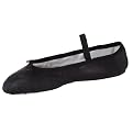 Toddler Girls' Danshuz Deluxe Leather Ballet Shoes - Black