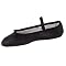 Girls' Danshuz Deluxe Leather Ballet Shoes - Black