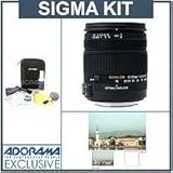 Sigma 18mm - 125mm f/3.8-5.6 DC OS (Optical Stabilizer) Af Lens Kit, for Ni ....