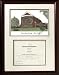 Graduate- Hardin-Simmons University Framed Lithograph With Diploma Opening