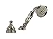 Graff G-3855-PN Canterbury Collection Deck-Mounted Handshower & Diverter Polished Nickel