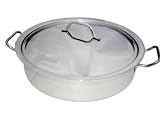 Review Libertyware SSBZR;SCVR32 / 12 Inch Stainless Steel Brasier with Cover