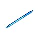 Paper Mate® InkJoy 100 RT Pens, Medium Point, 1.0 mm, Translucent Blue Barrels, Blue Ink, Pack Of 12