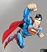 Superman Wall Mural Decals Decor - 36 X 20