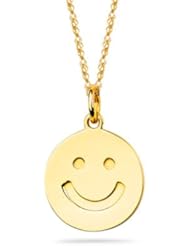 Gold Doll Pendant in 14K Yellow Gold