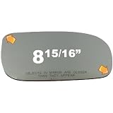 1973-1981 PONTIAC GRAND AM Large Sport, Convex, Passenger Side Replacement Mirror... by Automotive Mirror Glass
