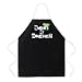 Attitude Apron Where's my Margarita Apron, Black, One Size Fits Most