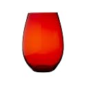 Midnight Stemless Tall Wine Glasses Set of 6 - Rouge