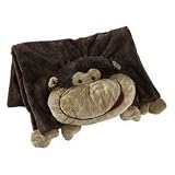 The Original My Pillow Pets Monkey Blanket (Brown)