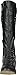 Breckelles Women's Georgia-35 Knee High Lace-Up Combat Boot