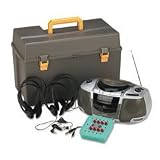 Personal Six-Station Listening Center, Gray (APLSL1070) Category: AV Equipment