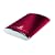 Iomega eGo 320 GB USB 2.0/FireWire 400 Portable External Hard Drive 34403 (Ruby Red)
