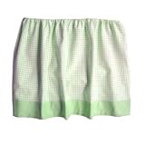 Tadpoles Basics Crib Skirt - Green