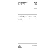 ISO 4832:2006, Microbiology of food and animal feeding stuffs - Horizontal method for the enumeration of coliforms - Colony-count technique