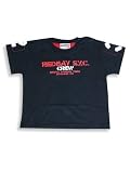 Mish Mish - Infant Baby Boys Short Sleeved Tee, Navy, Red