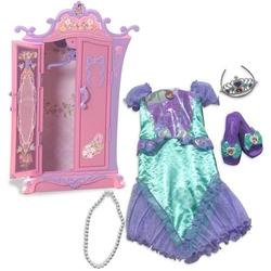 Disney Princess: Cinderella Armoire with Ariel Dress-Up Set
