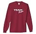 TEAM JASPER on Long Sleeve Adult & Youth Cotton T-Shirt (in 24 colors)