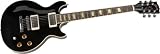 Gibson Les Paul Double Cutaway Plain Top Electric Guitar, Ebony*
