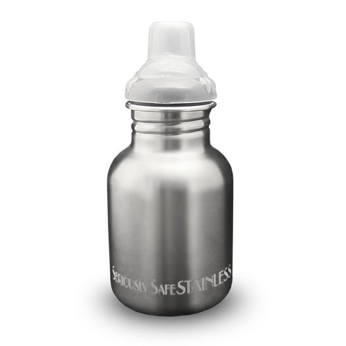 New Wave Enviro 12oz Stainless Steel Kid's Bottle (Sippy Cap)
