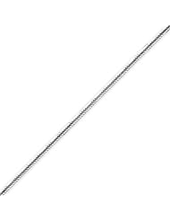 Sterling Silver 1.65mm Octagonal Snake Chain - 18 Inch