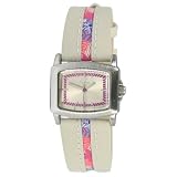 Kahuna Ladies Watch KLS-0131L with Silver Dial and Beige Leather Strap