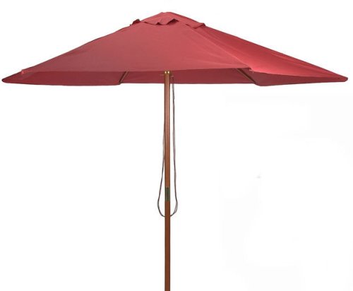 Buy Market Umbrella 9-ft Terra Cotta with BONUS Umbrella String Light Set for Patio or Beach online at Discounted New and Used prices. Delivered to your door with Off-The-Bookshelf.