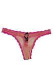 Betsey Johnson Embellished Thong Bottoms Up