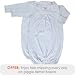 giggle Better Basics Baby Gowns, Organic Cotton - Set of 2, Blue