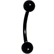 Black Anodized Titanium Ball Eyebrow Ring