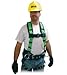 Miller 650CN Green Universal Vest-Style Back Padding, Shoulder Padding Body Harness - 612230-16318 [PRICE is per EACH]