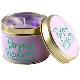 Lily Flame Scented Candle - Parma Violets