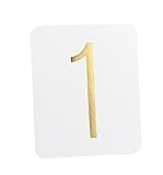 Hortense B. Hewitt Wedding Accessories Table Numbers 1 Through 40