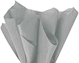 GREY GRAY Bulk Tissue Paper 15" x 20" - 100 Sheets