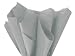 GREY GRAY Bulk Tissue Paper 15 x 20 - 100 Sheets