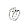 Fossil Damen-Ring Modern Leaves Edelstahl Gr. 17 JF85643040