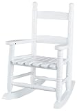 Elegant Baby Rocking Chair- White