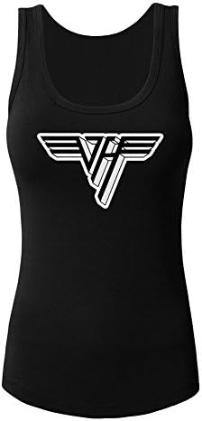 Ctaosiong Women's Van Halen Logo Sleeveless Tank Top Shirt
