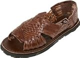 Ladies Authentic Pachuco Huaraches - Brown