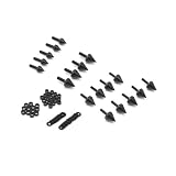 04-05 Kawasaki Ninja ZX10 ZX10R Black Spike Fairing Bolts by Volar Motorsport&node=15684181
