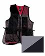 Deluxe Shooting Vest Dlx Shooting Vest, RH Grey/Blk 2X