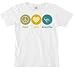 Peace Love Bookkeeping Women's Cut T-Shirt