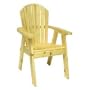 Outdoor Adirondack Dining Chair - Pine