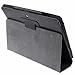 Sony Tablet S S1 SGPT111US/S & SGPT112US/S Wi-Fi Tablet 16GB/32GB Custom Fit Portfolio Leather Case Cover with Built In Stand- Black