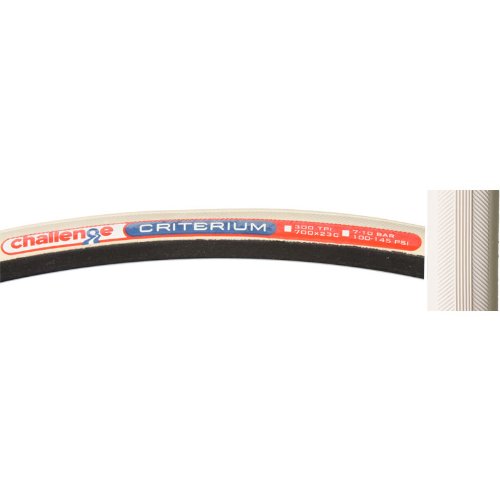 Challenge Criterium Tire - 700 x 23 - Folding Bead - White Black