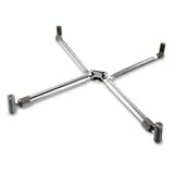 Targus Ergonomic Cooling Mobile X-Stand designed for up to 17 Inch Notebooks AWE09US (Silver)