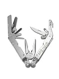 SOG Powerlock Multi Tool Stainless Combo Drop Point Pocket Clip Steel Box