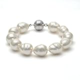 Baroque Pearl Bracelet Magnetic Clasp