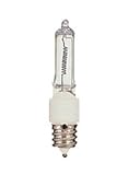 Eiko 15268 - Q250CL/MC-130V - Halogen JD Type 250 Watt, E11 Base (Mini Candelabra), 130 Volt Long Life